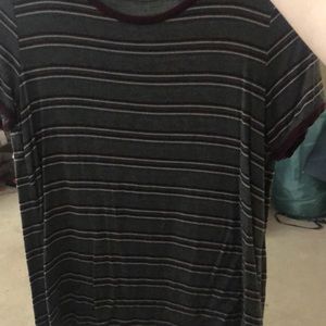 Striped fitting shirt